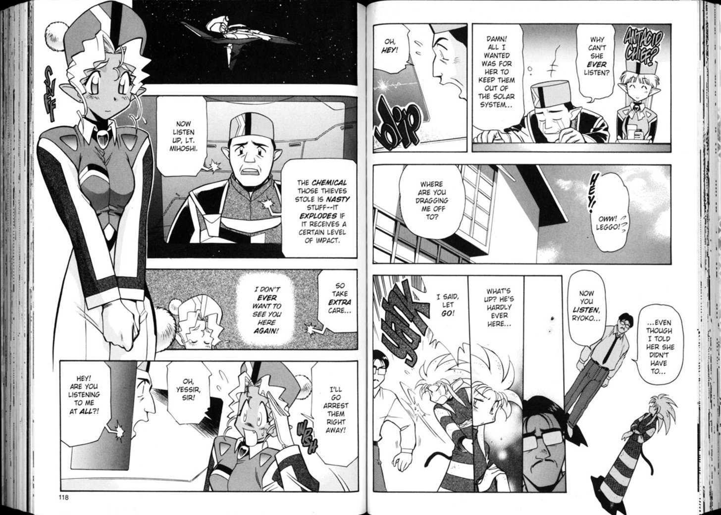 Shin Tenchi Muyo - Vol.01 Chapter 0 : Chapter 1 - 7