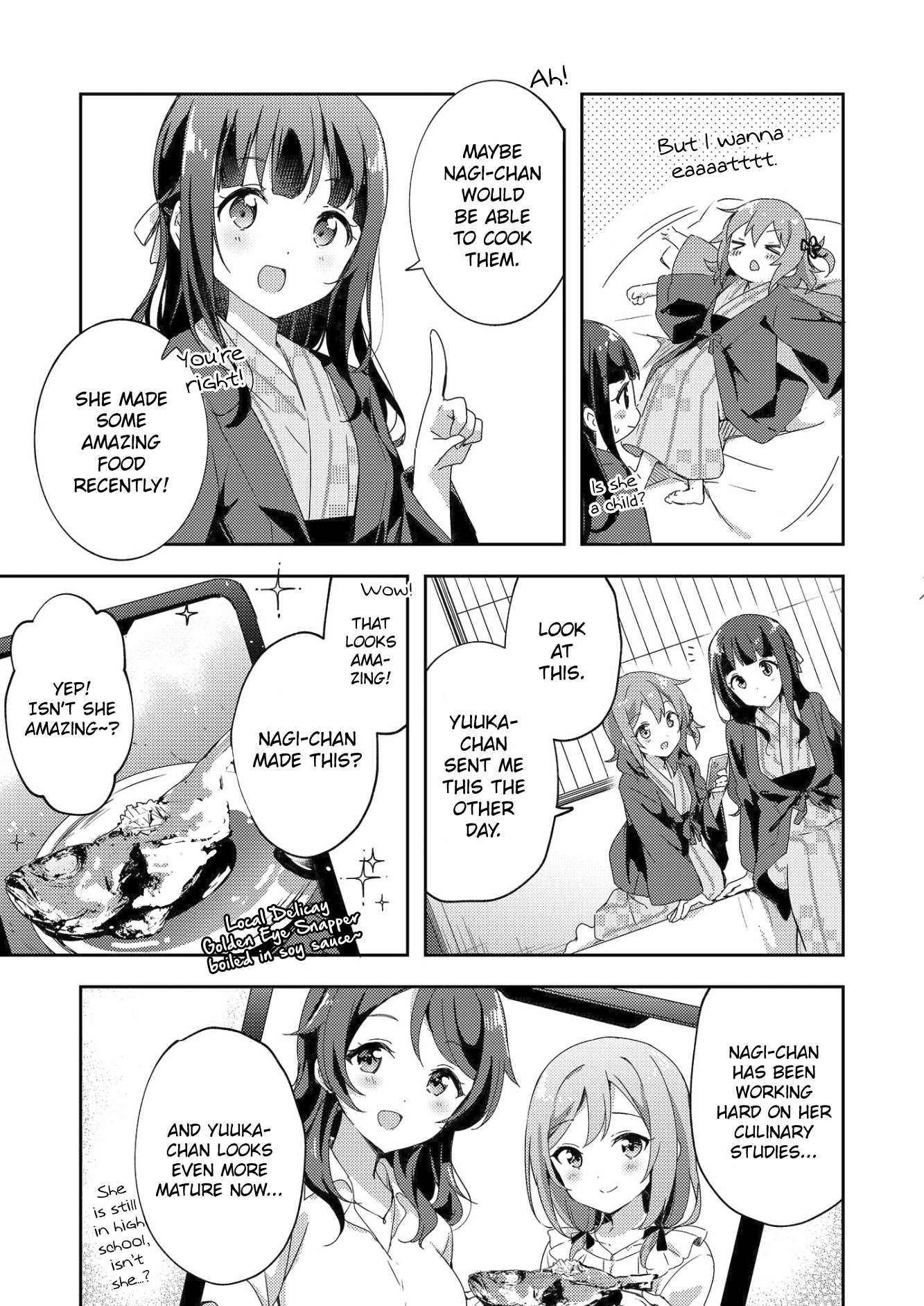 Yumeguri Yurimeguri - Chapter 50.5: Meguri, Megutte