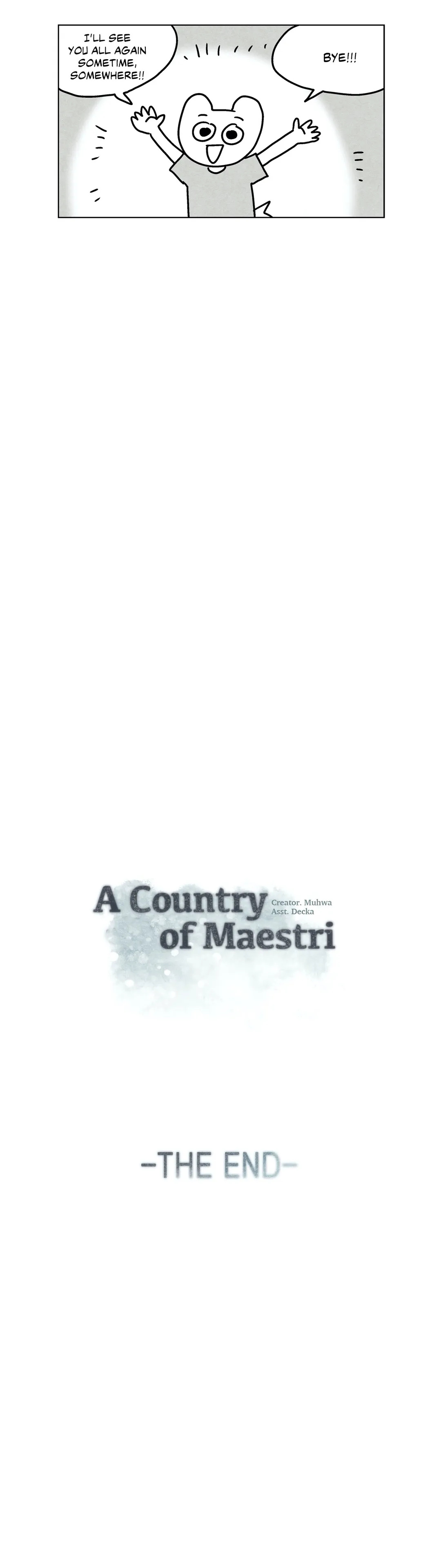 A Country Of Maestri - Vol.10 Chapter 195.5: Creator's Note