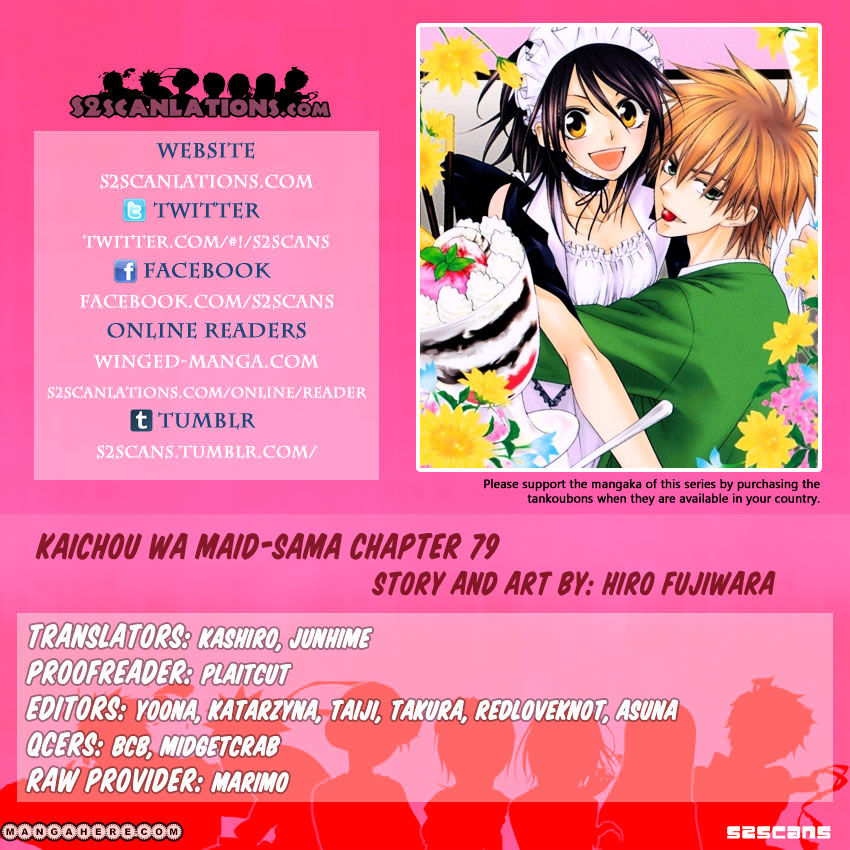 Kaichou Wa Maid-Sama! - Vol.14 Chapter 79