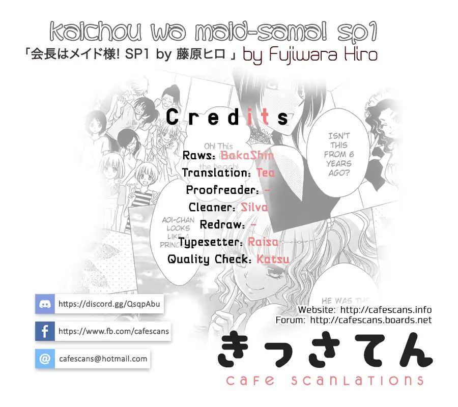 Kaichou Wa Maid-Sama! - Vol.18  Chapter: Oneshot: Special 5