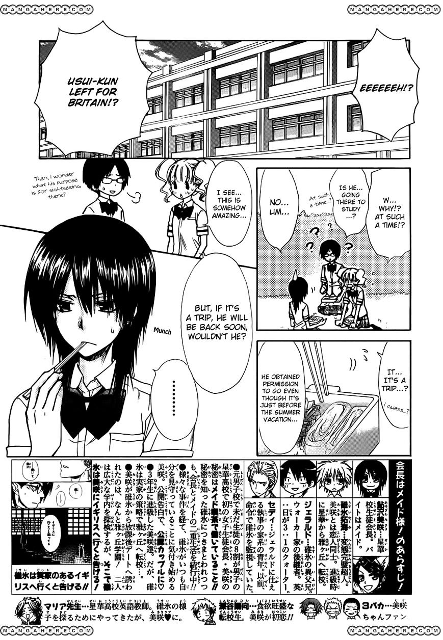 Kaichou Wa Maid-Sama! - Vol.14 Chapter 73 : The Master Is Heading To Britain?