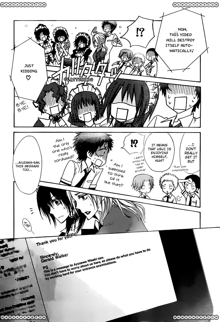 Kaichou Wa Maid-Sama! - Vol.14 Chapter 73 : The Master Is Heading To Britain?