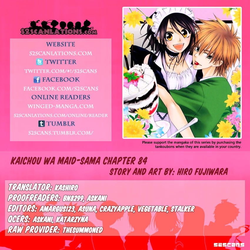 Kaichou Wa Maid-Sama! - Vol.14 Chapter 84