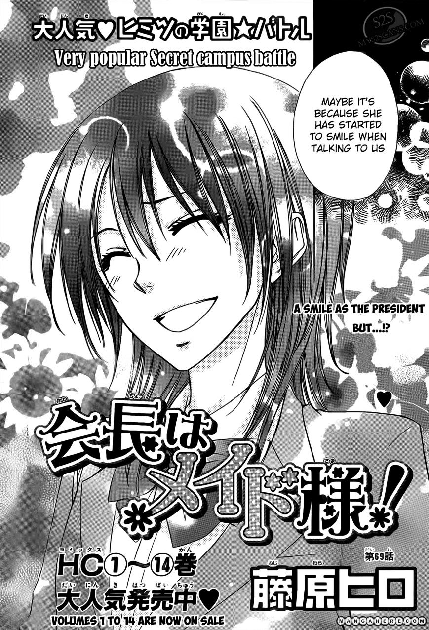 Kaichou Wa Maid-Sama! - Vol.11 Chapter 69 : A Smile As The President, But...?