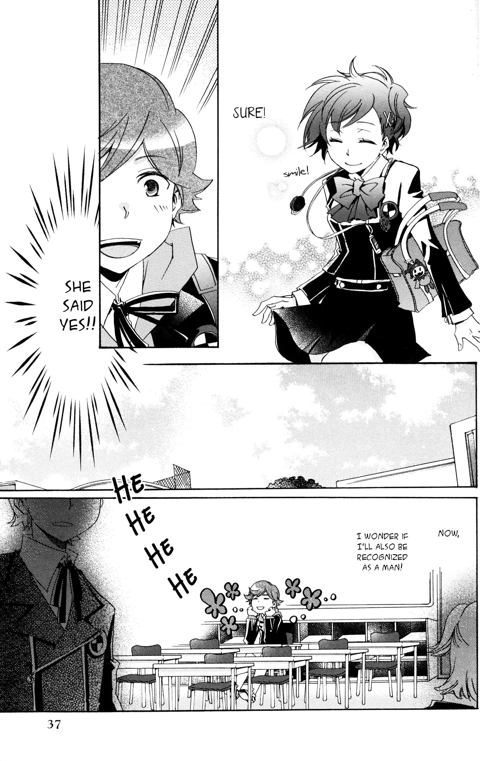 Persona 3 Portable Dear Girls Comic Anthology - Vol.1 Chapter 3: Operation Date (Artist: Uraki Enya)