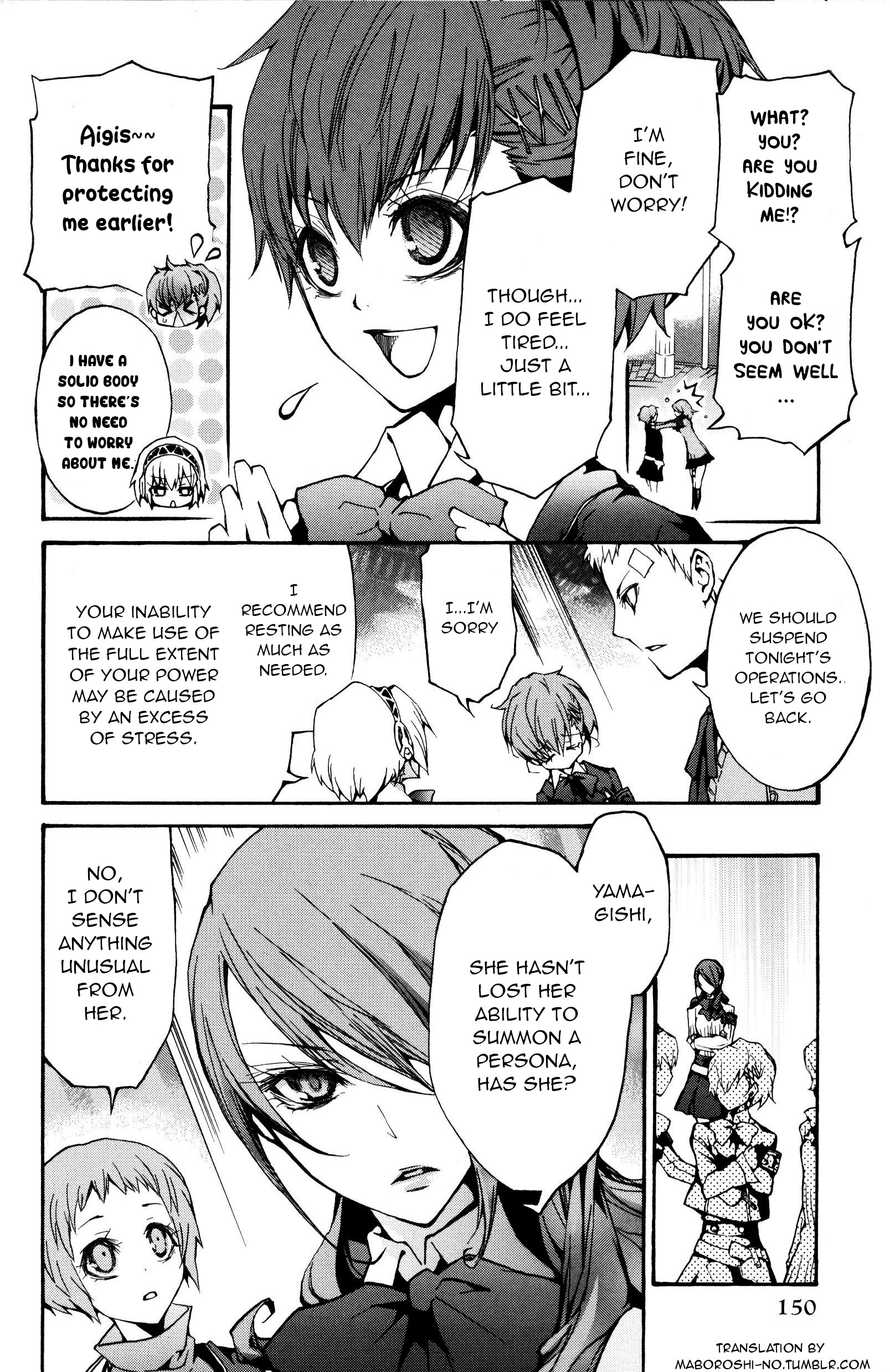 Persona 3 Portable Dear Girls Comic Anthology - Vol.1 Chapter 12: Smile (Artist: Ookami Wakana)