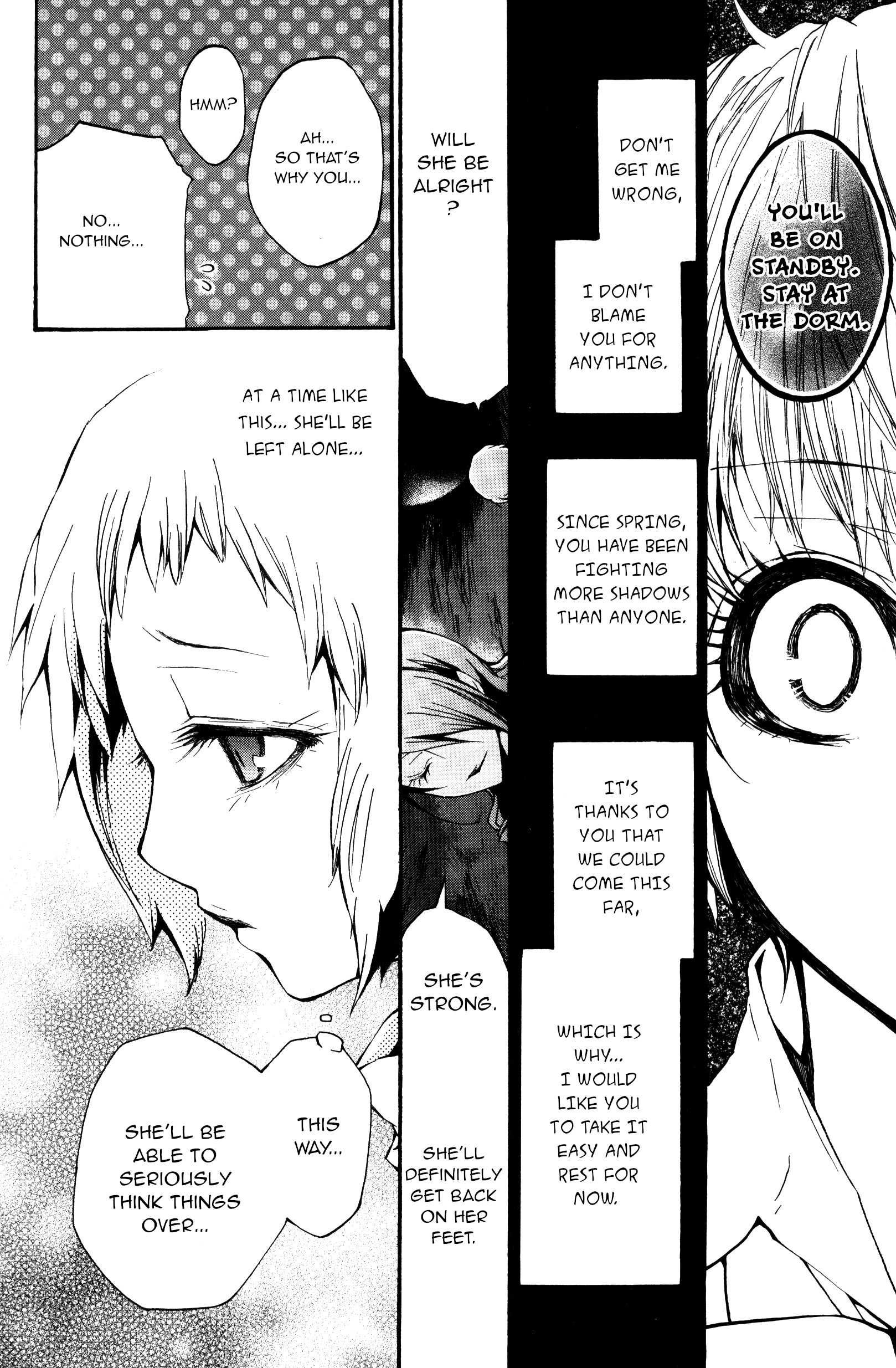 Persona 3 Portable Dear Girls Comic Anthology - Vol.1 Chapter 12: Smile (Artist: Ookami Wakana)