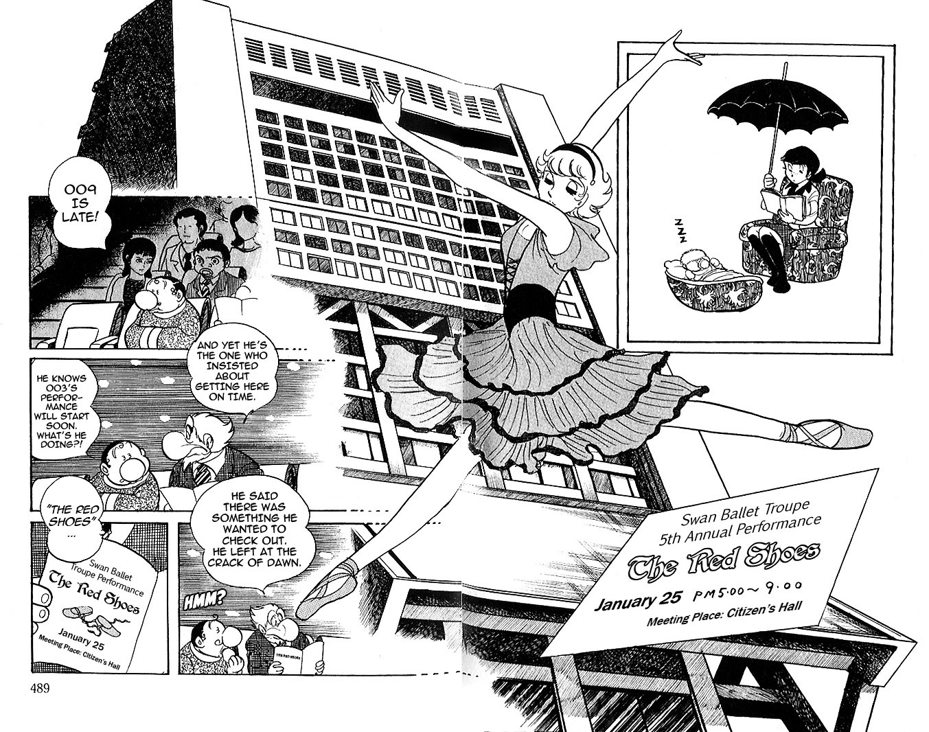 Cyborg 009 - White-Hen - Vol.1 Chapter 7 : The Red Shoes