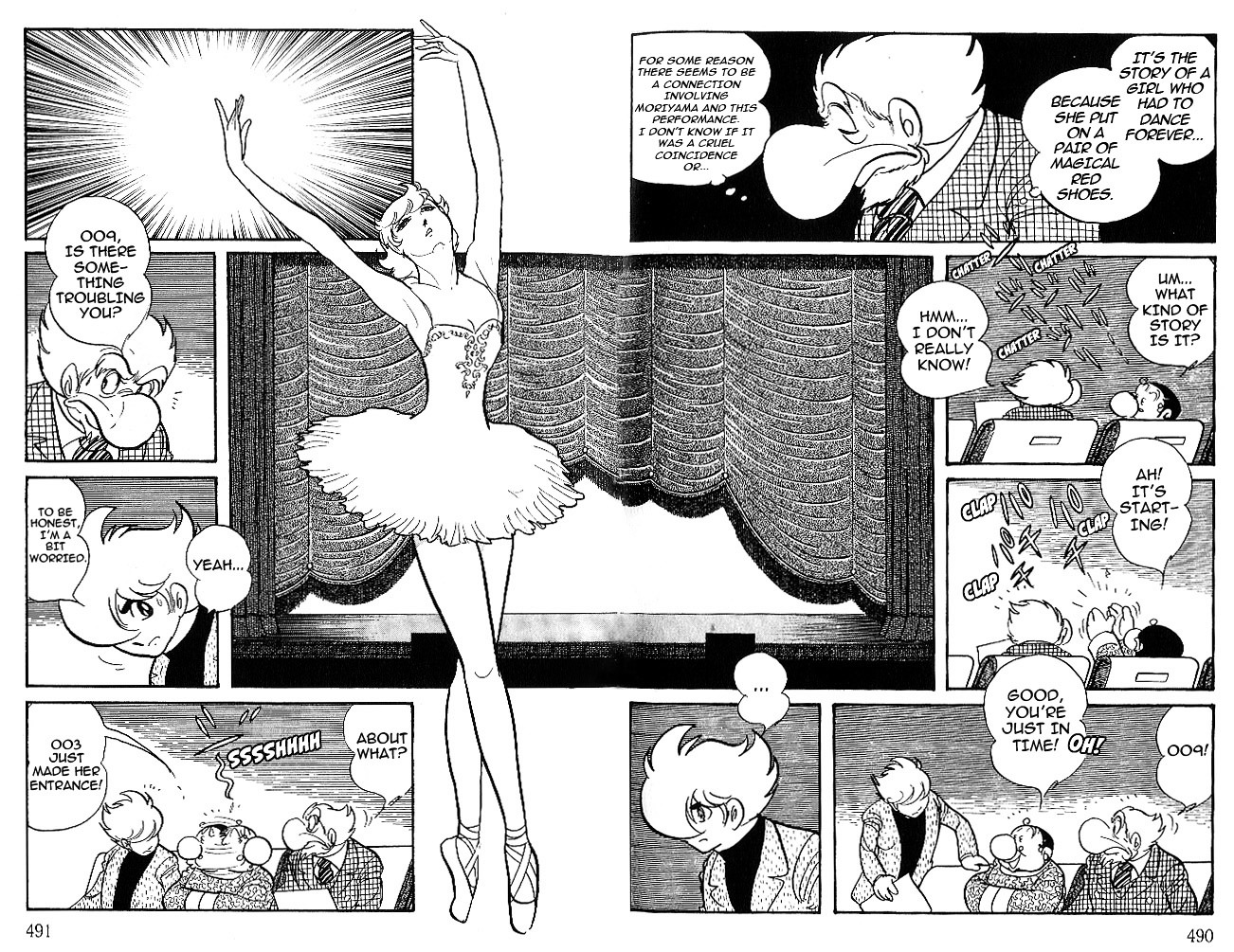 Cyborg 009 - White-Hen - Vol.1 Chapter 7 : The Red Shoes