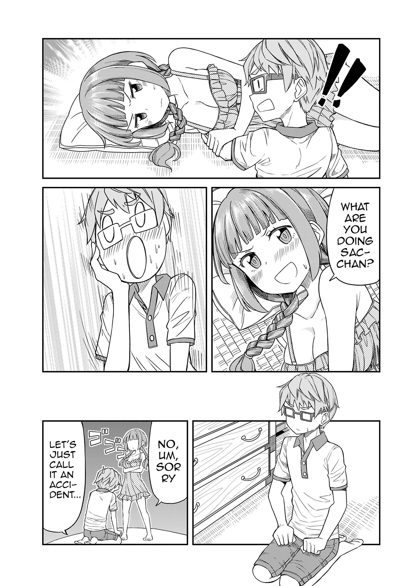 Hinomoto Sanshimai Wa Kamatte Hoshii - Vol.2 Chapter 12: Napping Duet