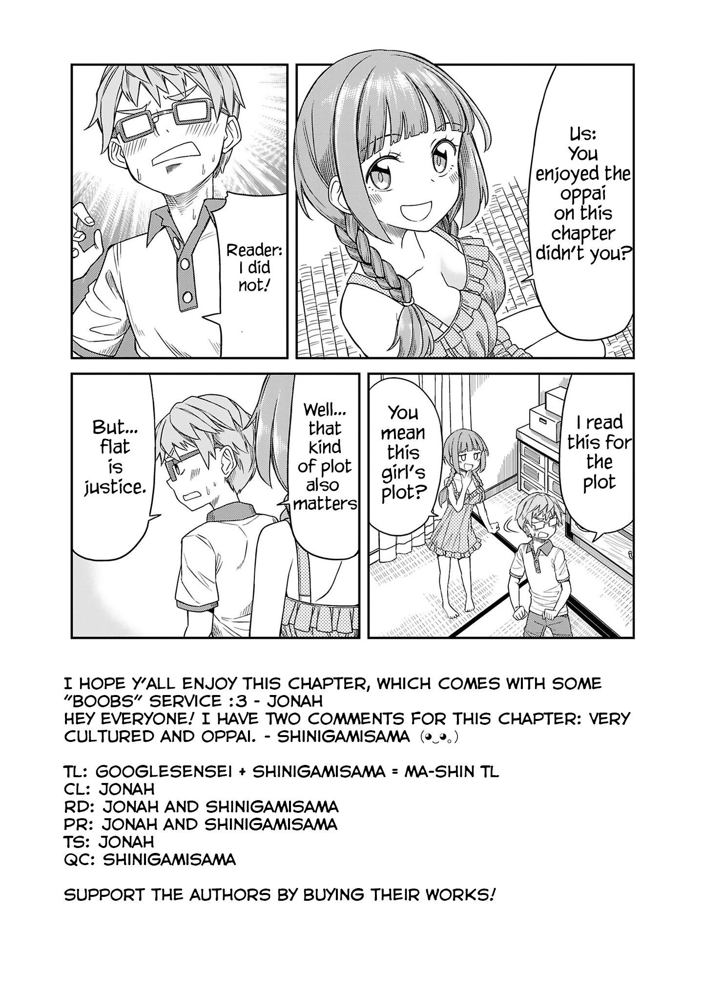 Hinomoto Sanshimai Wa Kamatte Hoshii - Vol.2 Chapter 12: Napping Duet