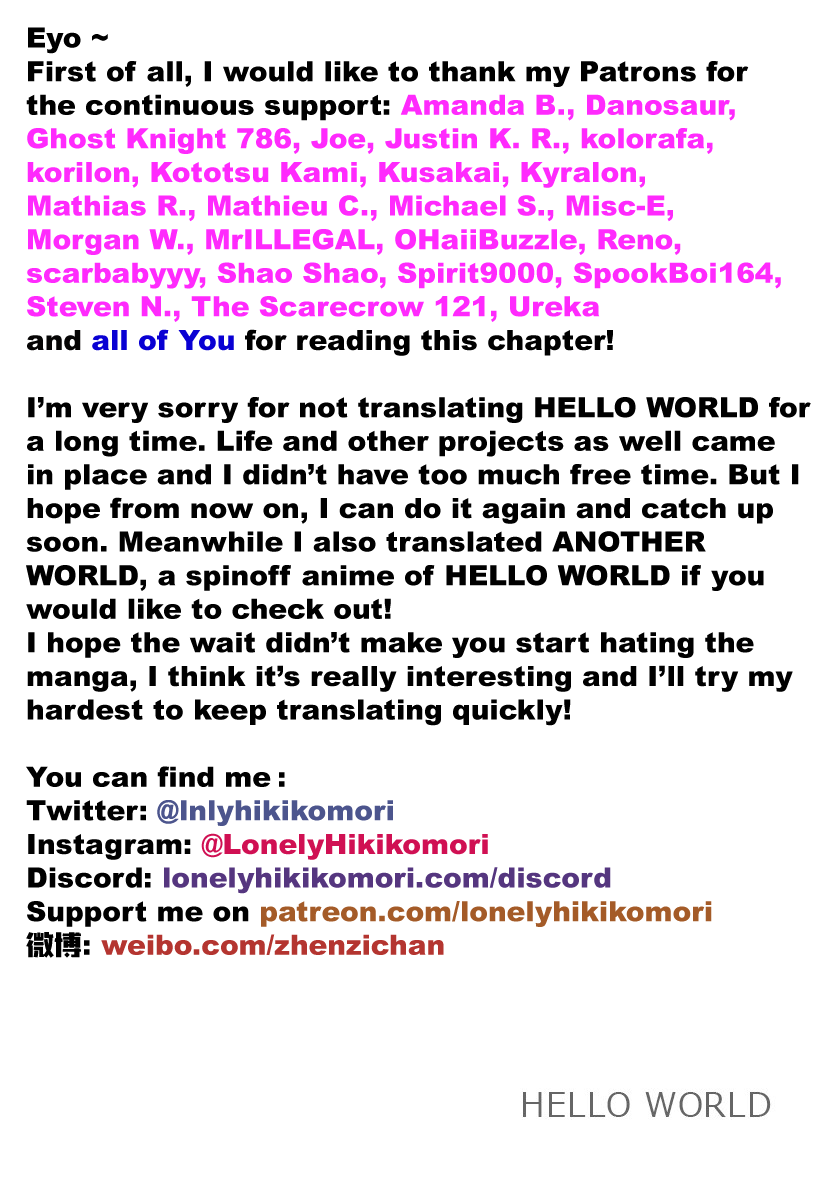 Hello World - Chapter 3: Phase:3