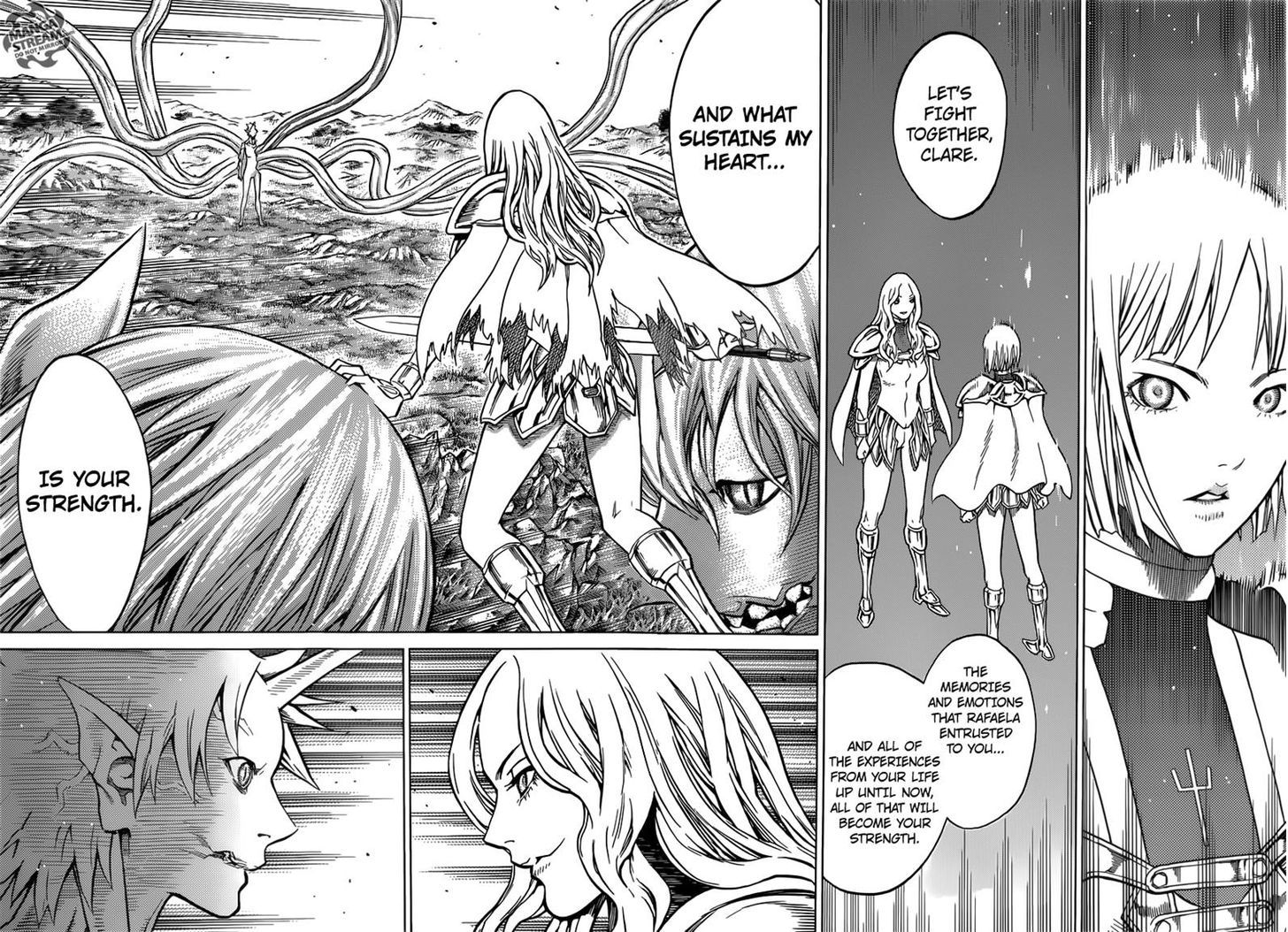 Claymore - Vol.24 Chapter 151 : The Peerless Title