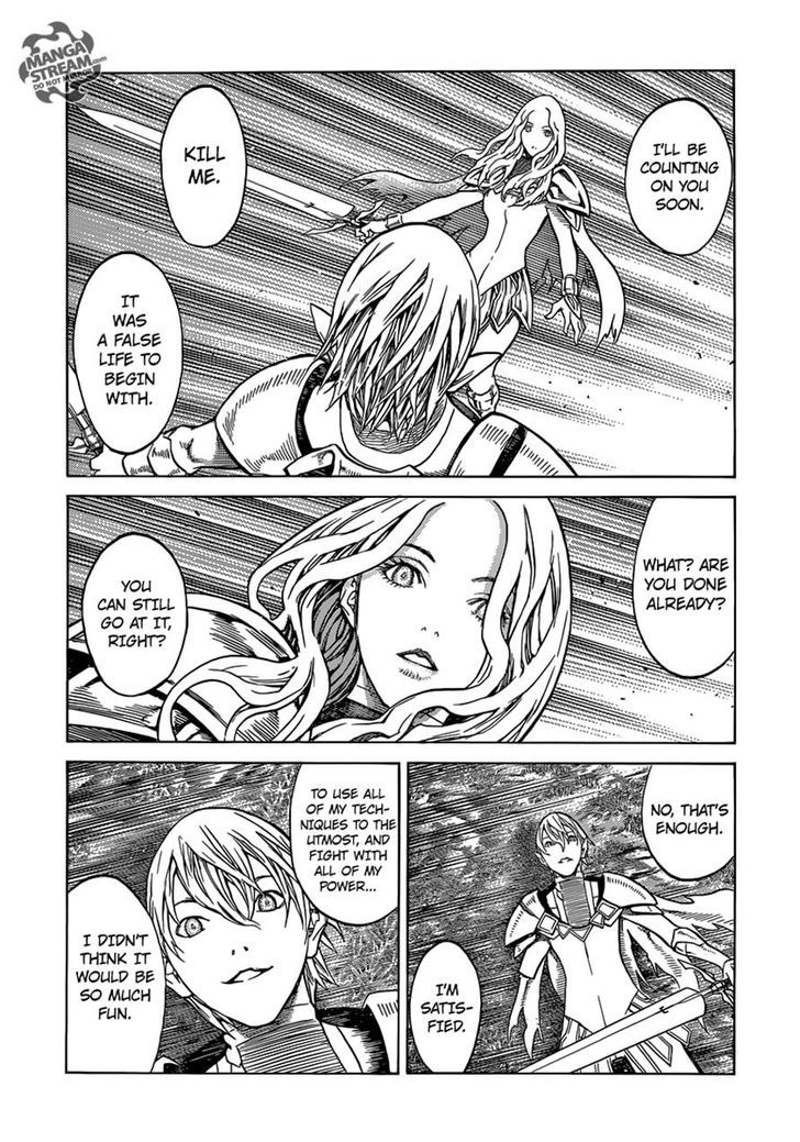 Claymore - Vol.24 Chapter 151 : The Peerless Title