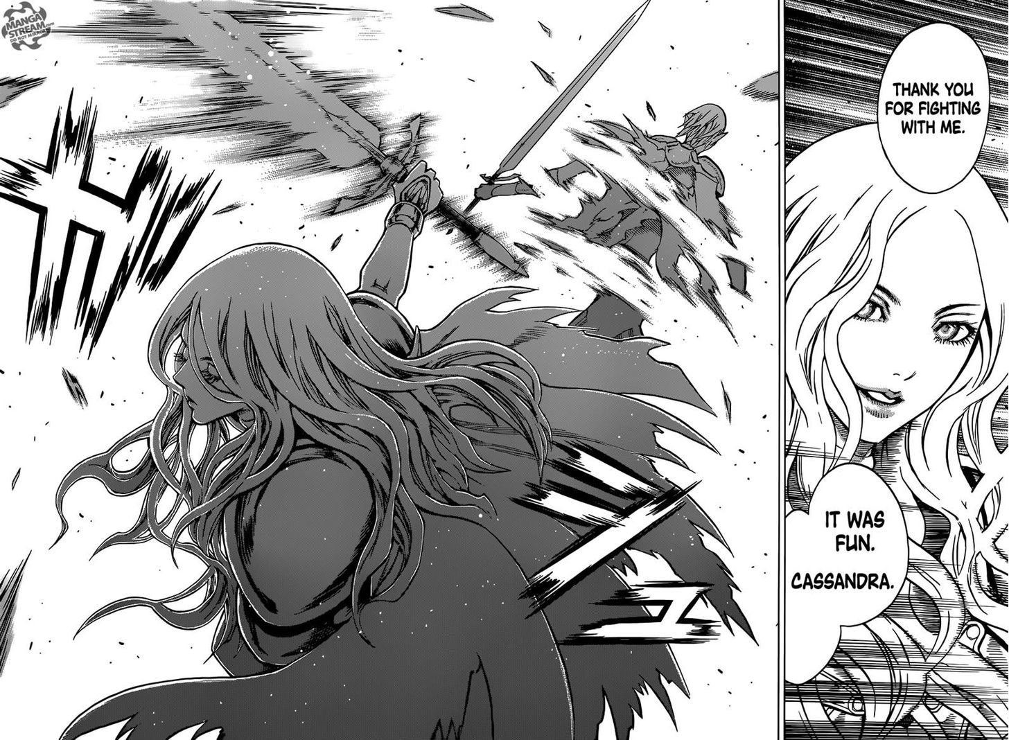 Claymore - Vol.24 Chapter 151 : The Peerless Title