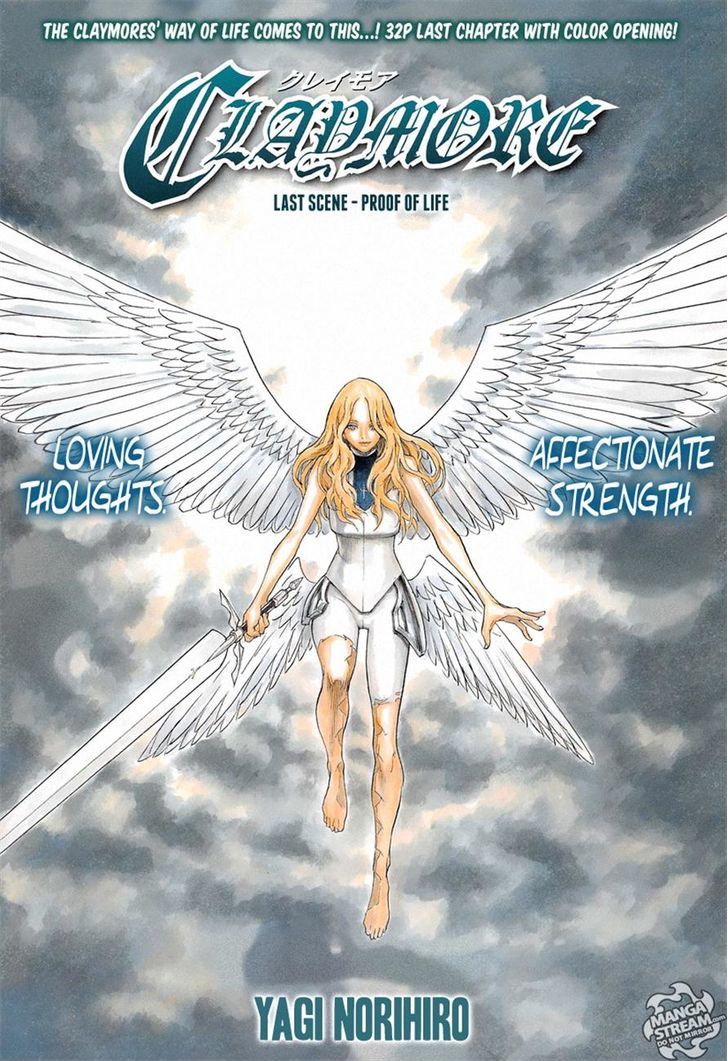 Claymore - Vol.24 Chapter 155 : Proof Of Life