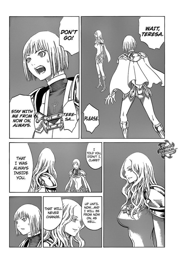 Claymore - Vol.24 Chapter 155 : Proof Of Life