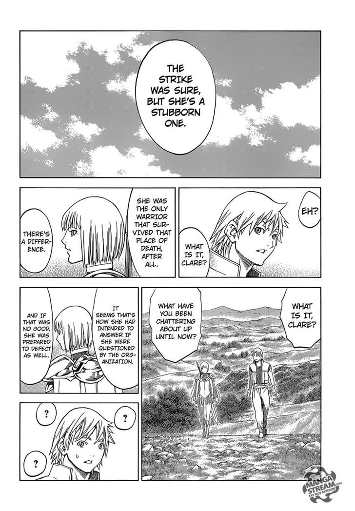 Claymore - Vol.24 Chapter 155 : Proof Of Life