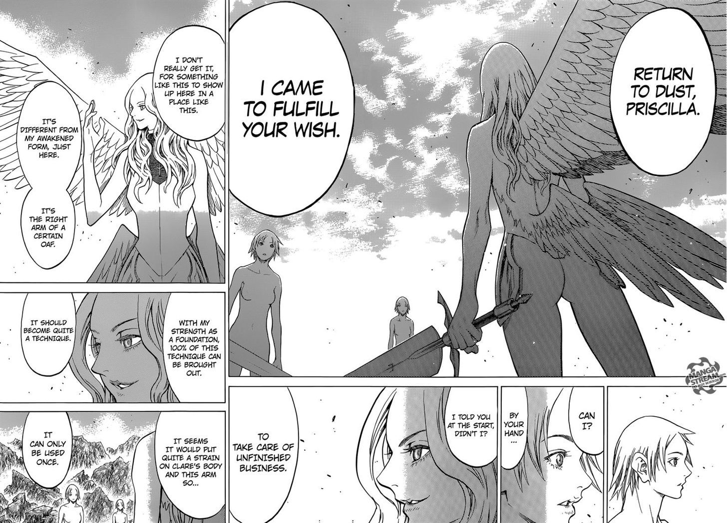 Claymore - Vol.24 Chapter 154 : Strength And Heart