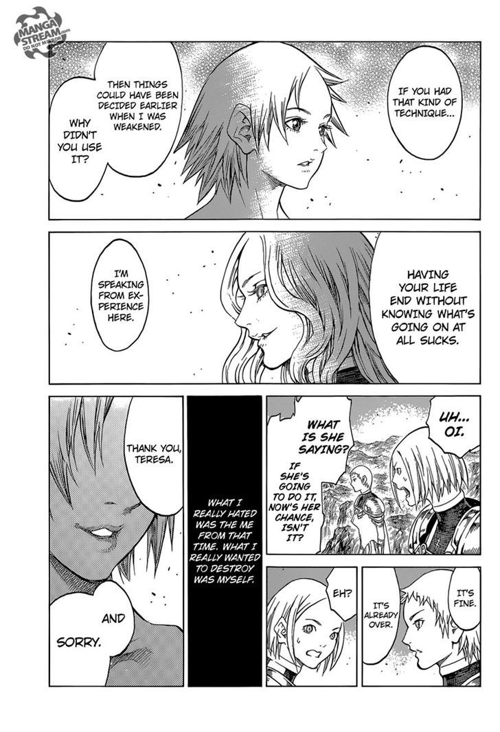 Claymore - Vol.24 Chapter 154 : Strength And Heart