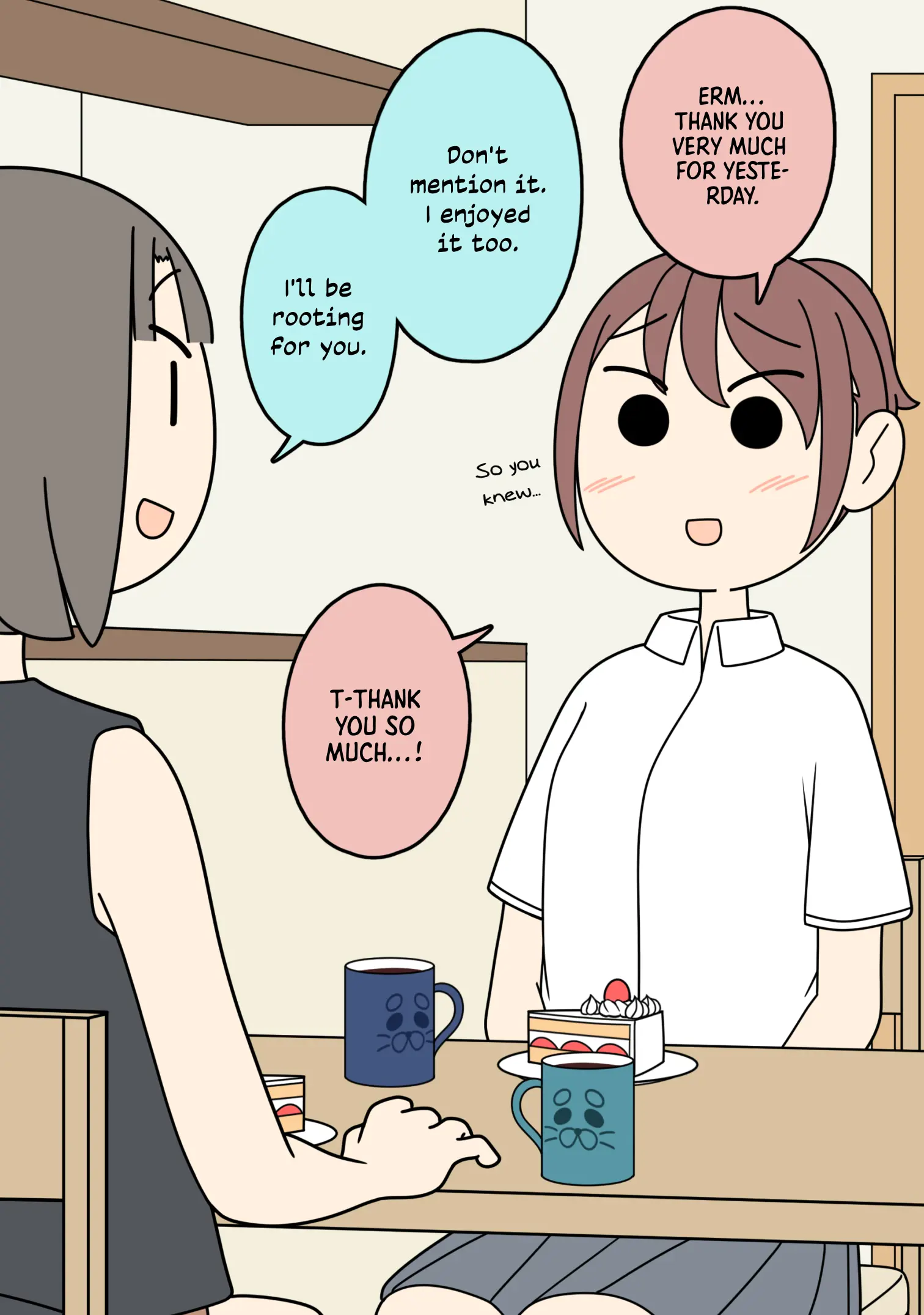 Male And Female Friends - Chapter 39: A Girl Who Is Chatting With The Sister Of The Male Friend She Is Interested In.