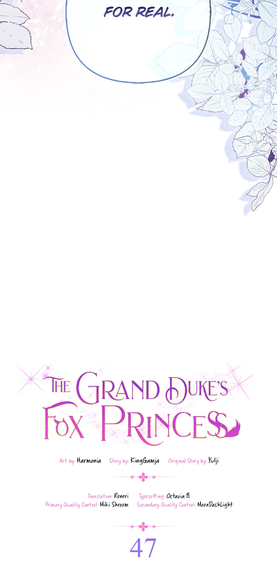 The Grand Duke's Fox Princess - Chapter 47