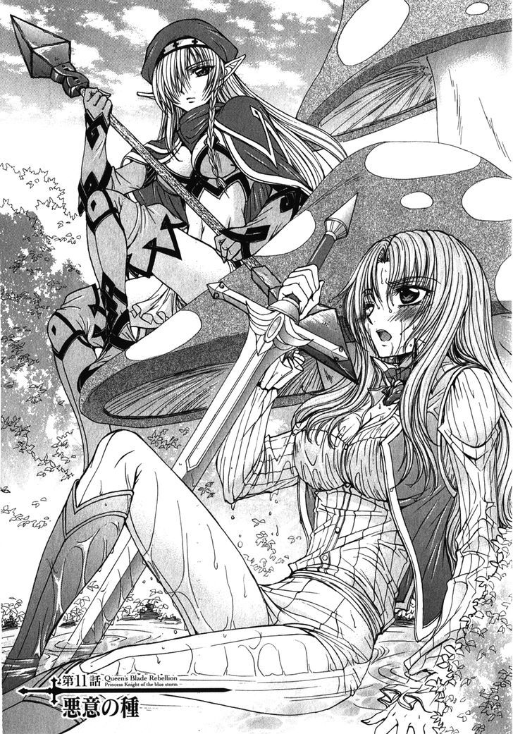 Queen's Blade Rebellion - Aoarashi No Hime Kishi - Vol.2 Chapter 11