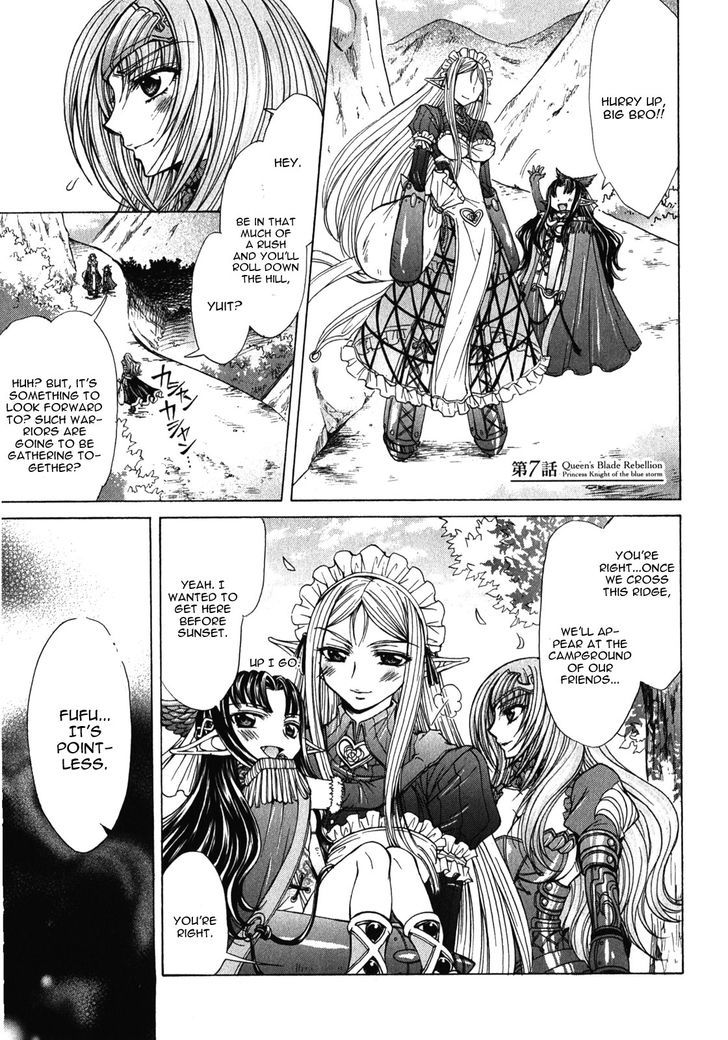 Queen's Blade Rebellion - Aoarashi No Hime Kishi - Vol.2 Chapter 7