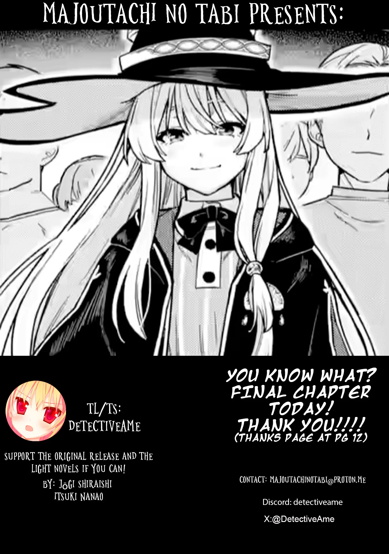 Majo No Tabitabi: The Journey Of Elaina - Vol.6 Chapter 26.4: Journeying The Sea Route(Final Part)