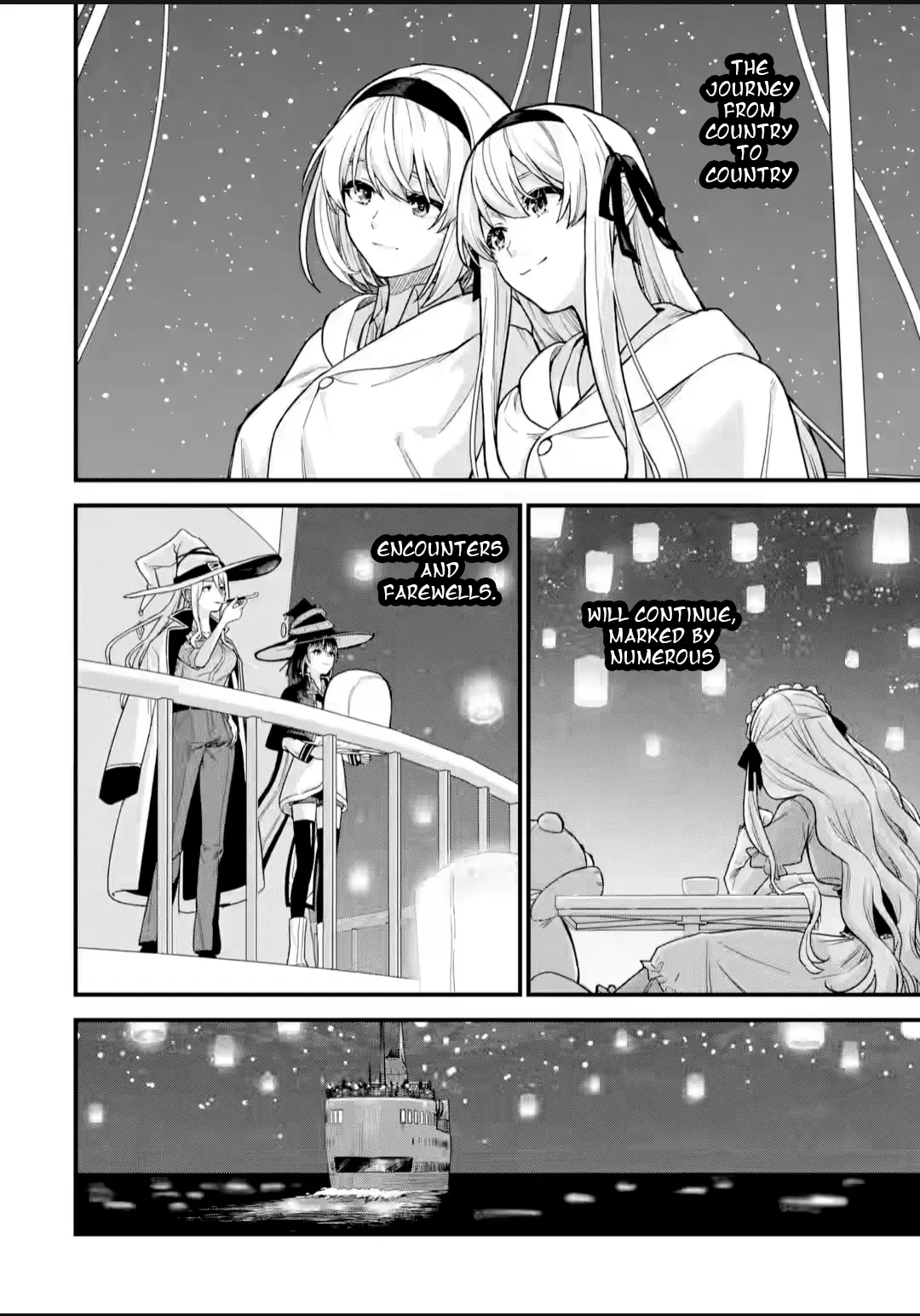 Majo No Tabitabi: The Journey Of Elaina - Vol.6 Chapter 26.4: Journeying The Sea Route(Final Part)