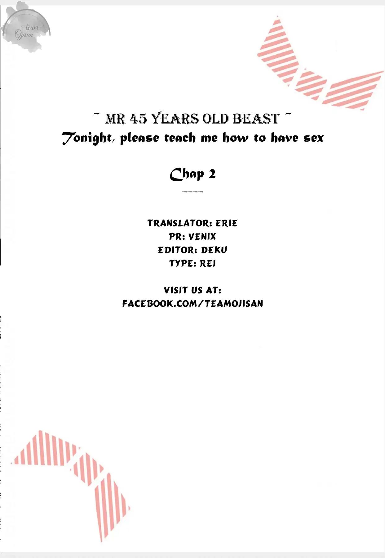 Mr 45 Years Old Beast - Vol.1 Chapter 2