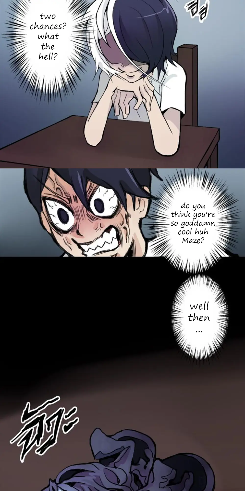 Maze: The After School Horror Story (Web Comic) - Chapter 2: Golden Pothos (First Half)