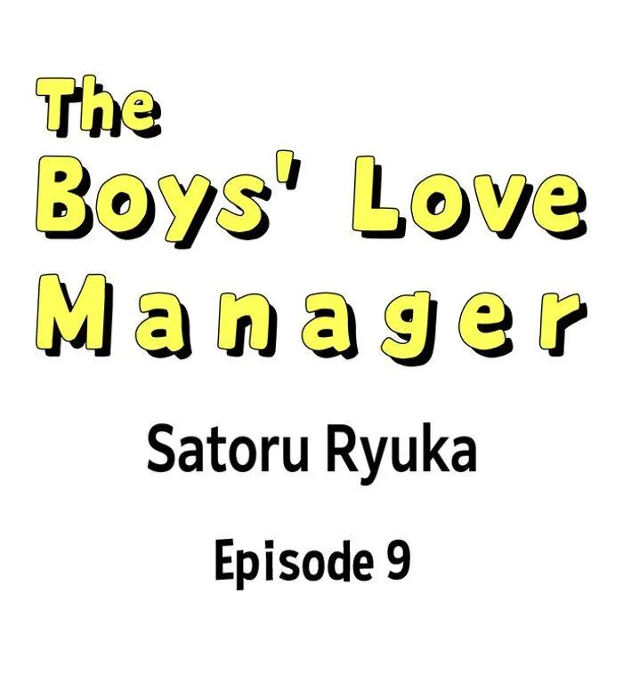 The Boys' Love Manager - Chapter 9