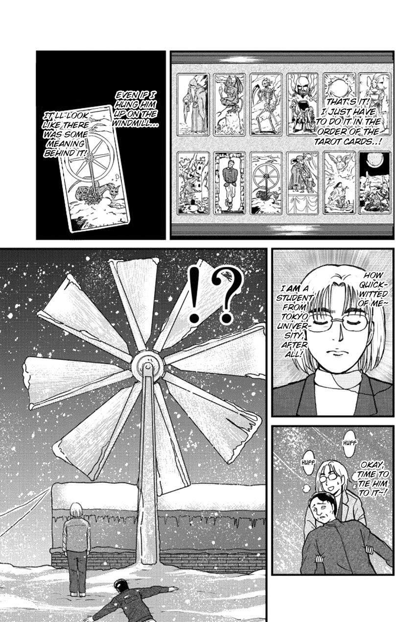 Kindaichi Shounen No Jikenbo Gaiden: Hannin-Tachi No Jikenbo - Vol.2 Chapter 18: Tarot Mountain Hut Murder Case (1)