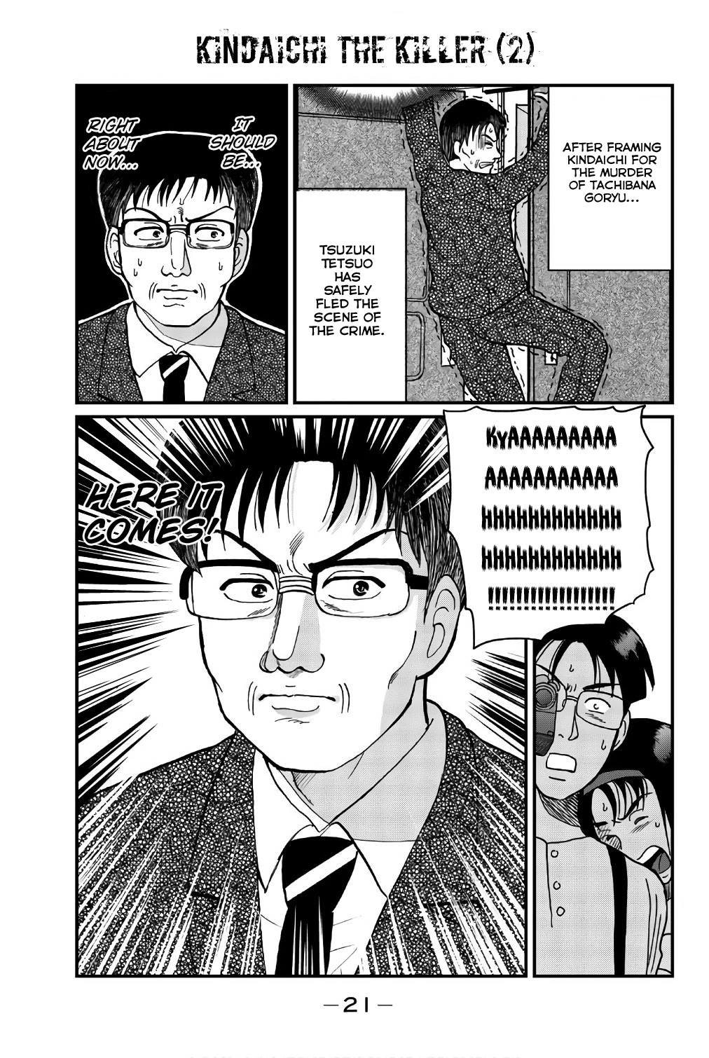 Kindaichi Shounen No Jikenbo Gaiden: Hannin-Tachi No Jikenbo - Chapter 27: Kindaichi The Killer (2)