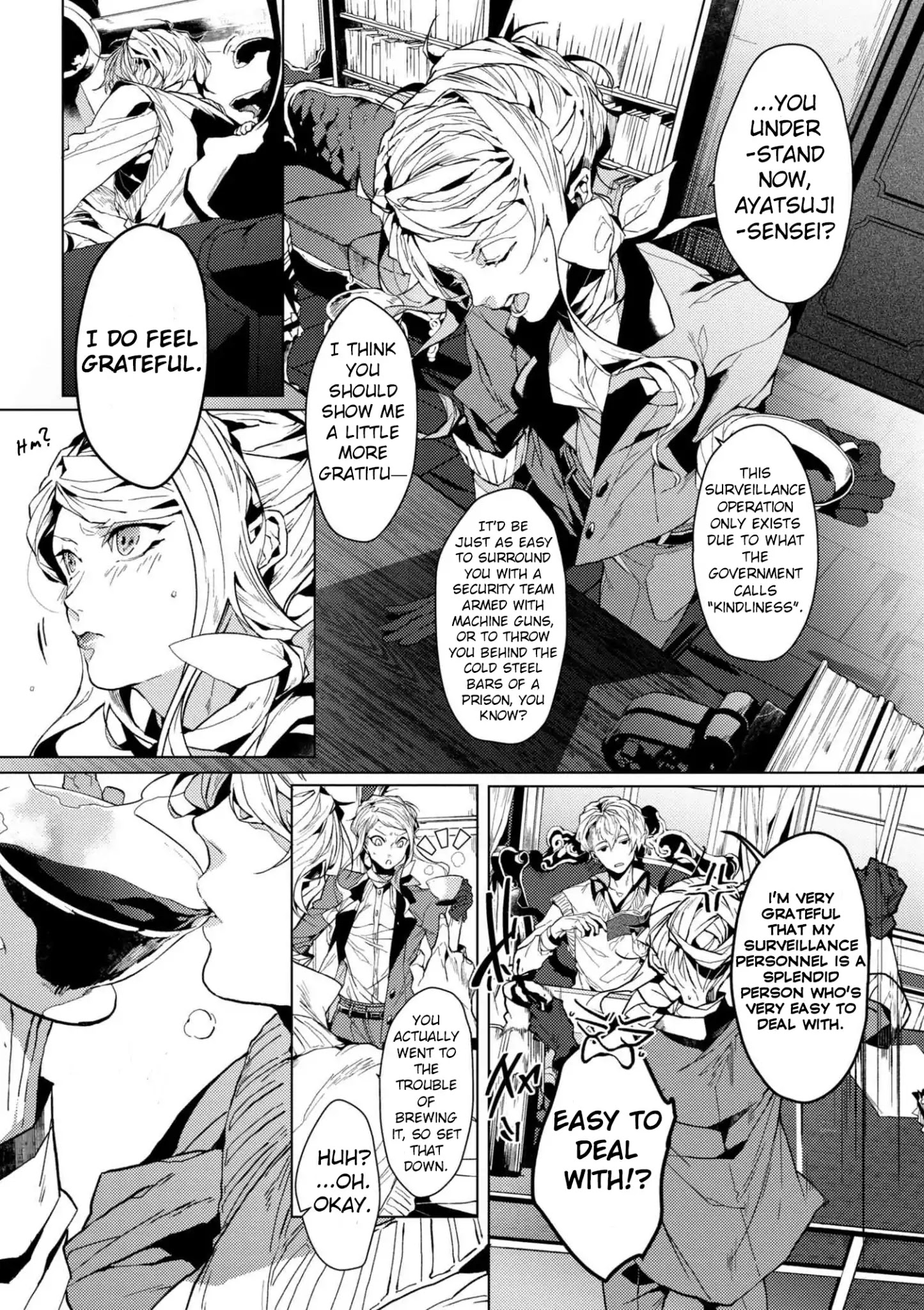 Bungou Stray Dogs Gaiden: Ayatsuji Yukito Vs. Kyougoku Natsuhiko - Chapter 4