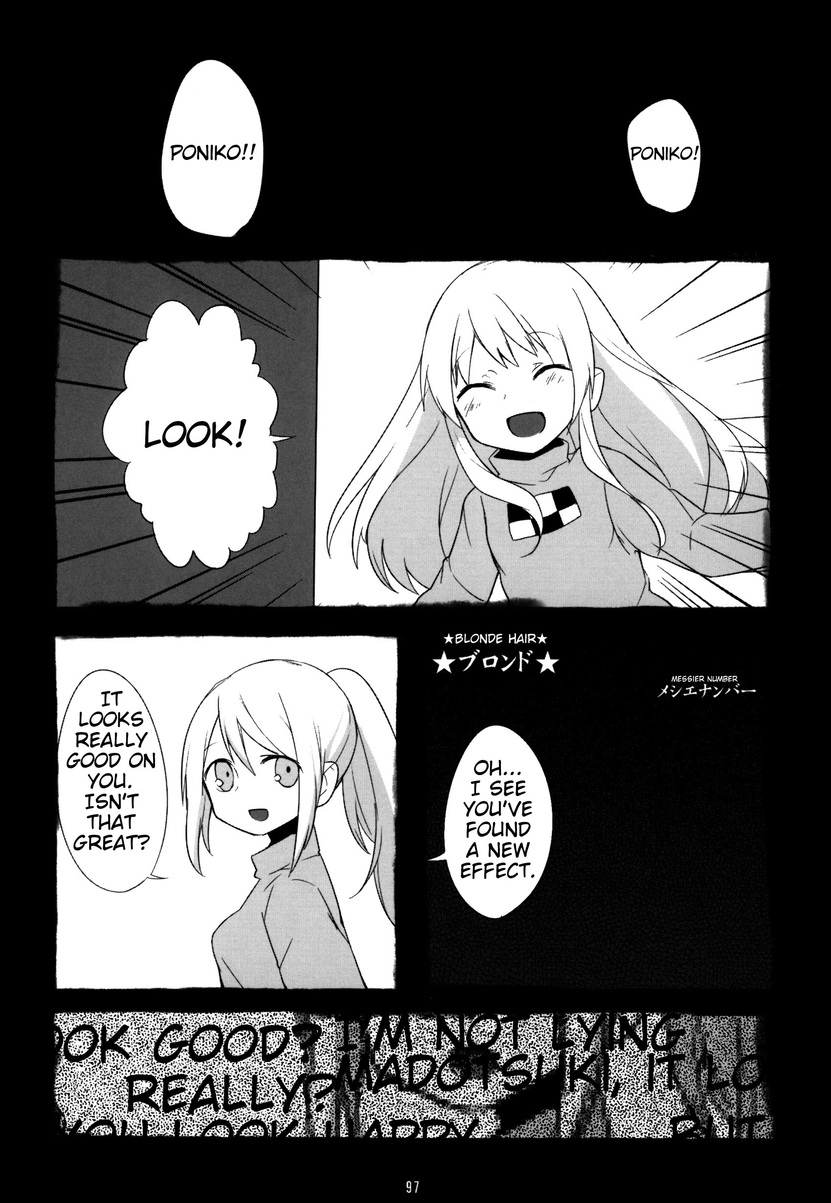 Effects - Chapter 11 : Blonde