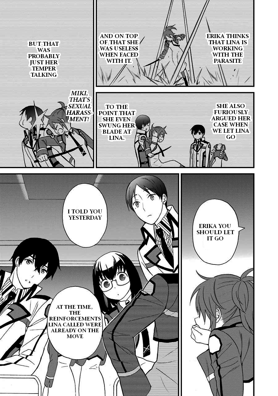 Mahouka Koukou No Rettousei - Raihousha Hen - Vol.3 Chapter 16: Resolute Farewell