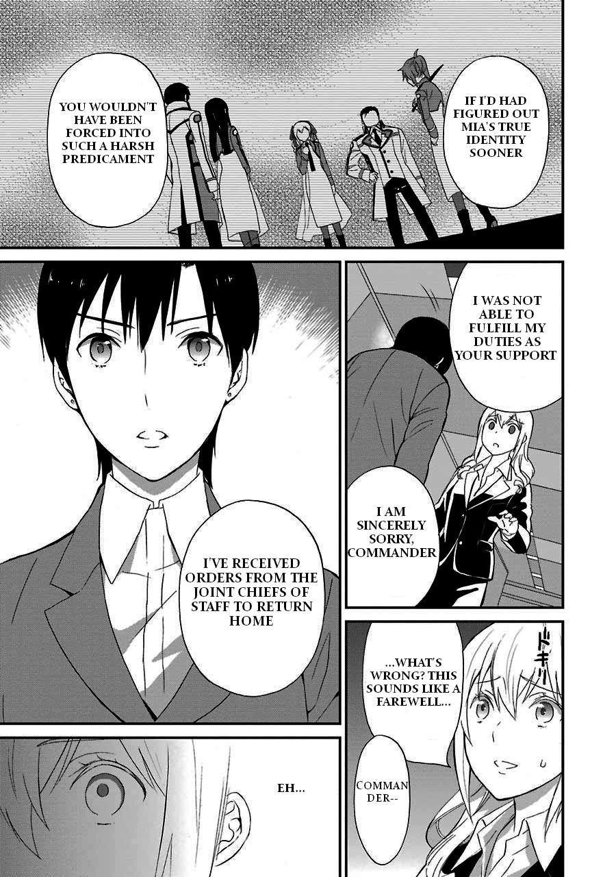 Mahouka Koukou No Rettousei - Raihousha Hen - Vol.3 Chapter 16: Resolute Farewell