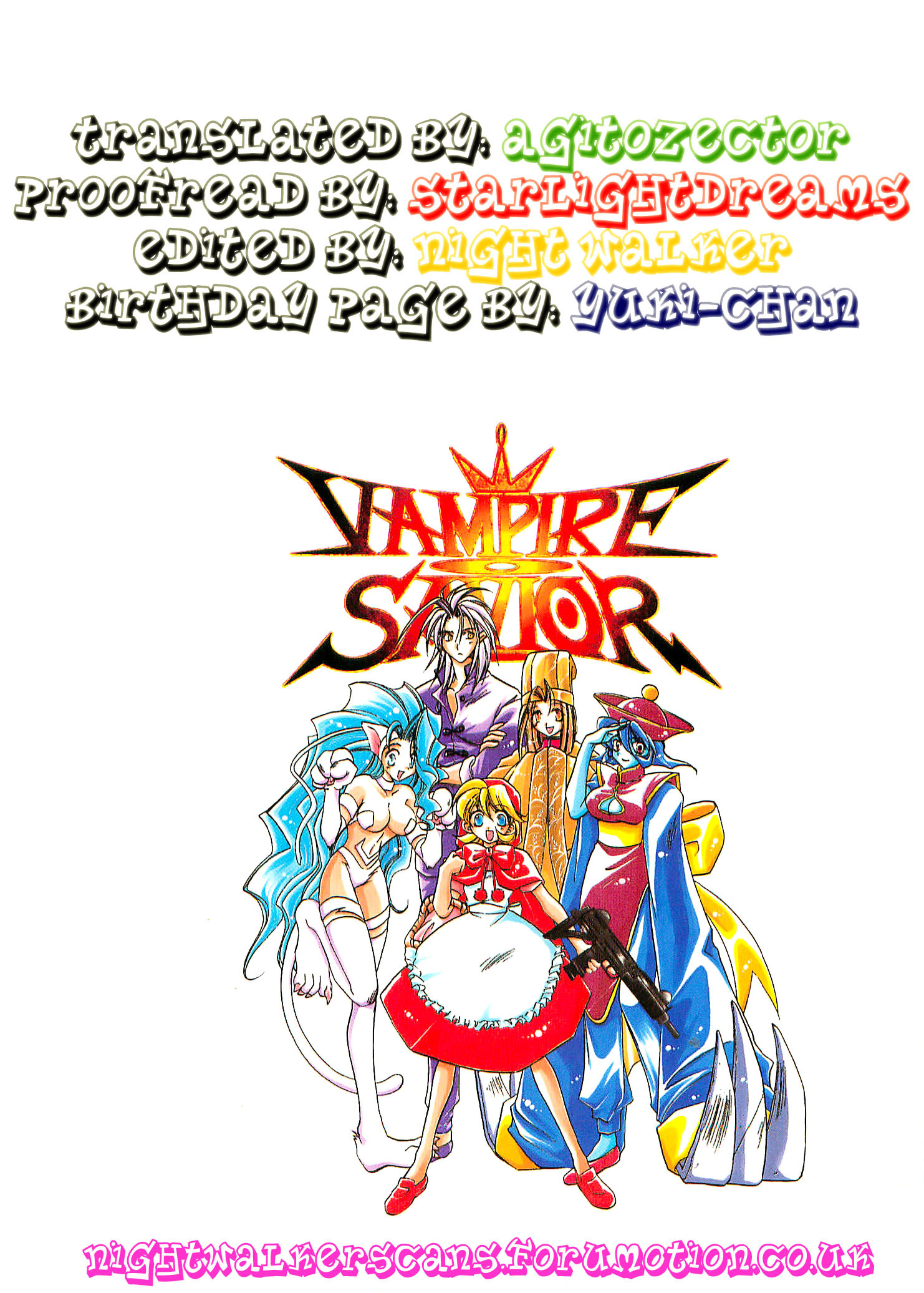 Vampire Savior - Vol.1 Chapter 1 : The Dark Stalker Of The Shard