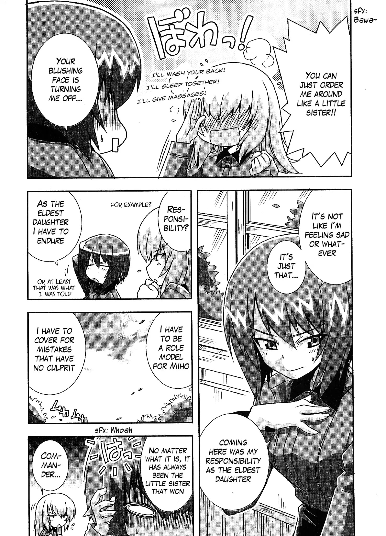 Girls & Panzer - Comic Anthology - Vol.1 Chapter 4: Elder Sister Are Always At Disadvantage [By Makino Yasuhiro]