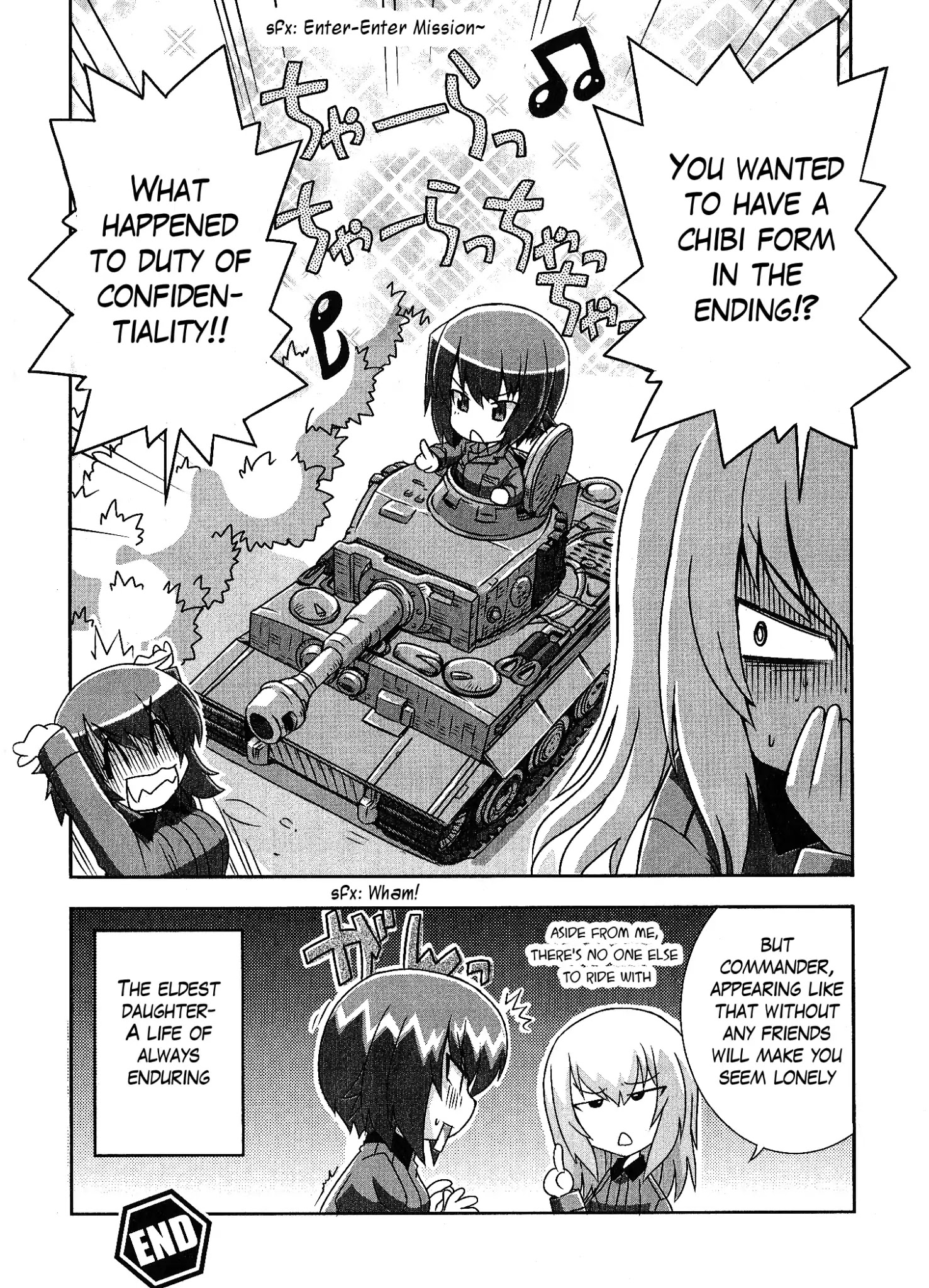 Girls & Panzer - Comic Anthology - Vol.1 Chapter 4: Elder Sister Are Always At Disadvantage [By Makino Yasuhiro]