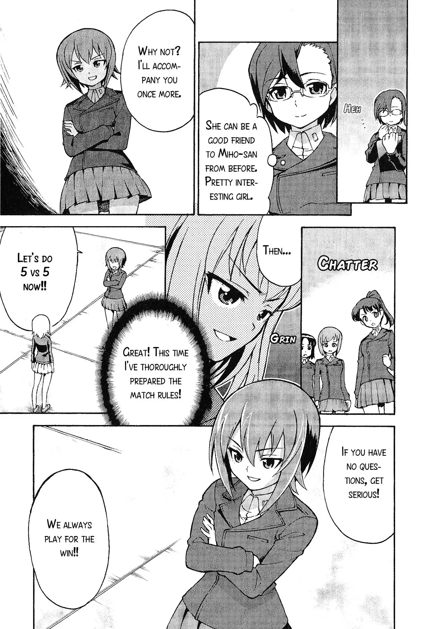 Girls & Panzer - Comic Anthology - Vol.2 Chapter 1: Erika's Pride [By Saitaniya Ryouichi]