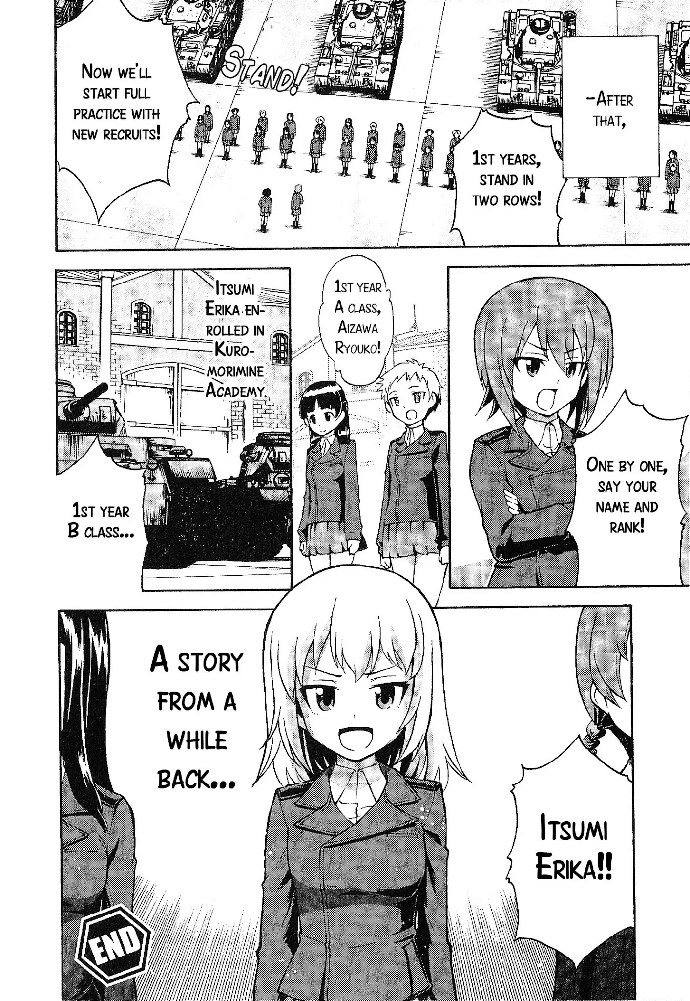 Girls & Panzer - Comic Anthology - Vol.2 Chapter 1: Erika's Pride [By Saitaniya Ryouichi]