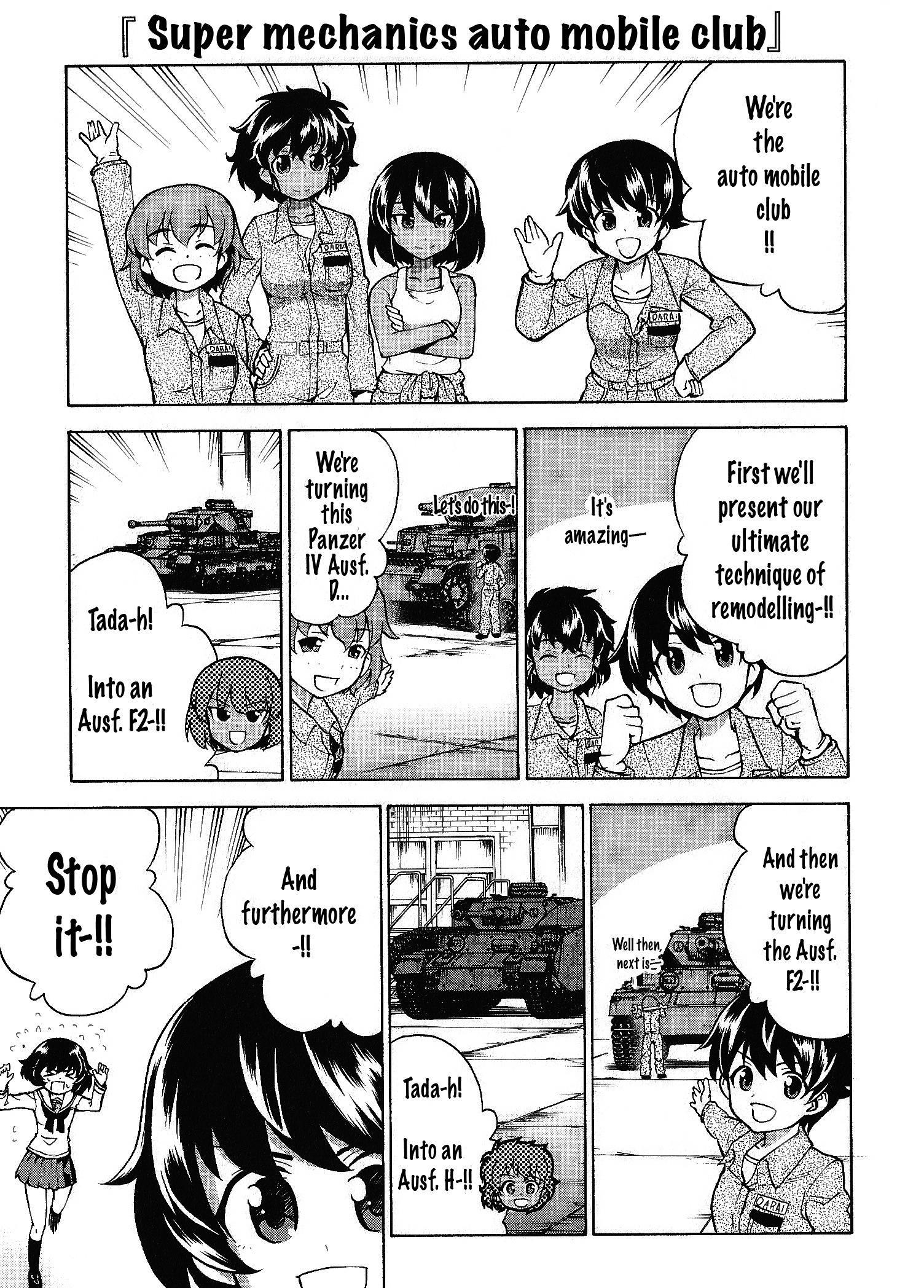 Girls & Panzer - Comic Anthology - Vol.1 Chapter 3 : Daily Life In Ooarai