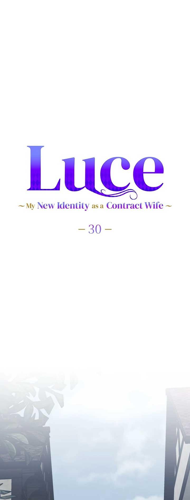 Luce: My New Identity As A Contract Wife - Chapter 30