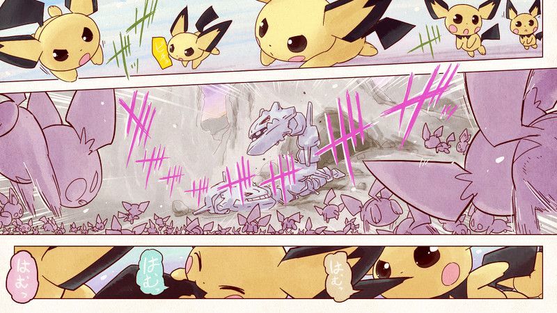 Pokemon Conquest: Ransei's Colour Picture Scroll - Chapter 3 : The Yellow Scroll: Hanbei & Kanbei