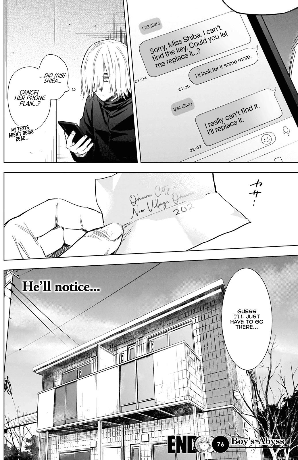 Boy's Abyss - Chapter 76: Key