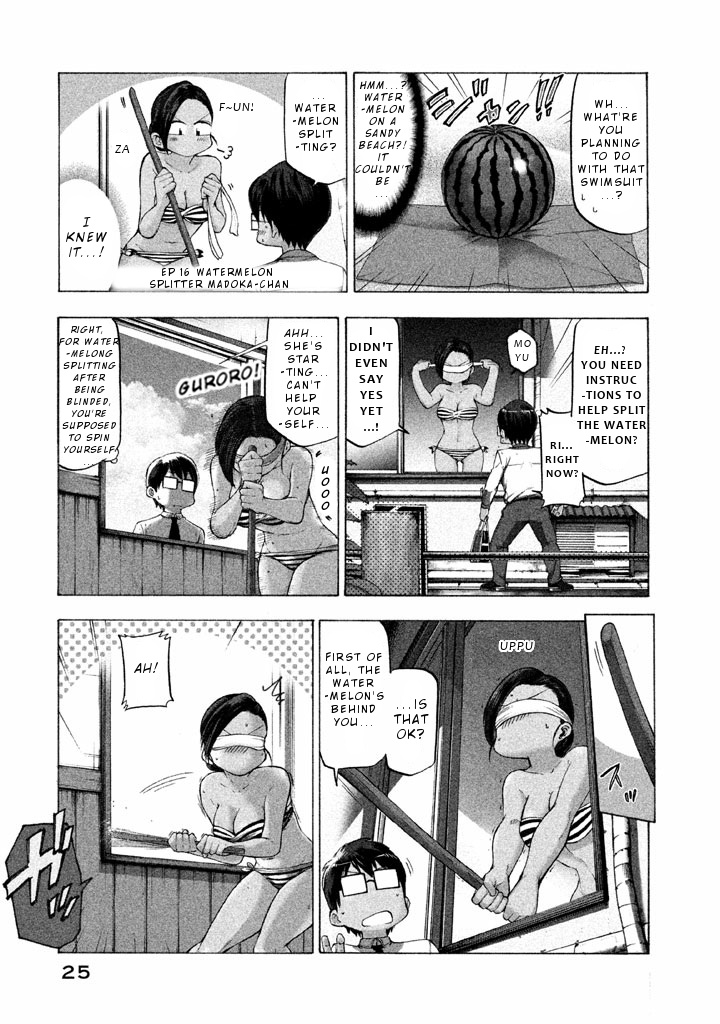 Mado Kara Madoka-Chan - Vol.2 Chapter 16: Watermelon Splitter Madoka-Chan